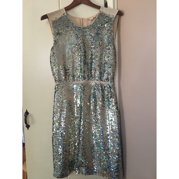 ERIN by Erin Fetherston Sequin Cocktail Dress 4 - Picture 3 of 8